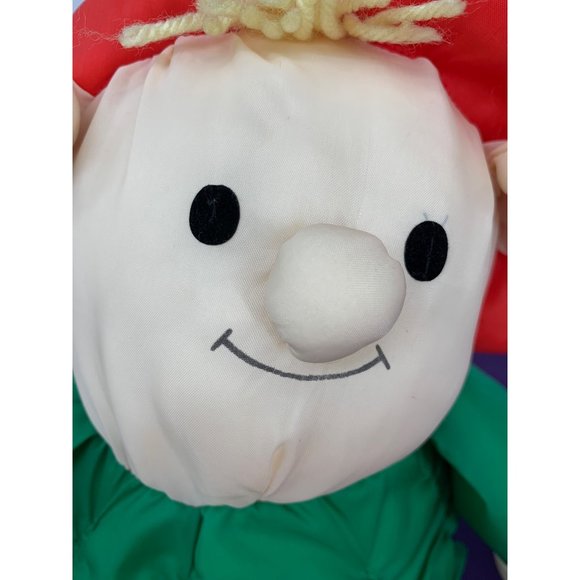 Right Now international elf parachute, nylon material, vintage Christmas 15 inch - Picture 2 of 12